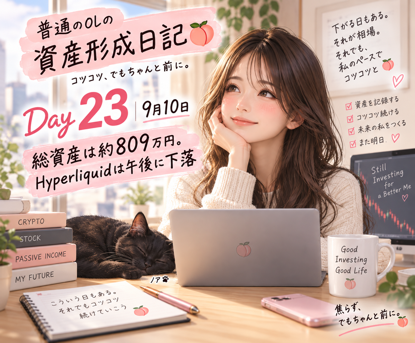 Day23 資産形成日記 アイキャッチ