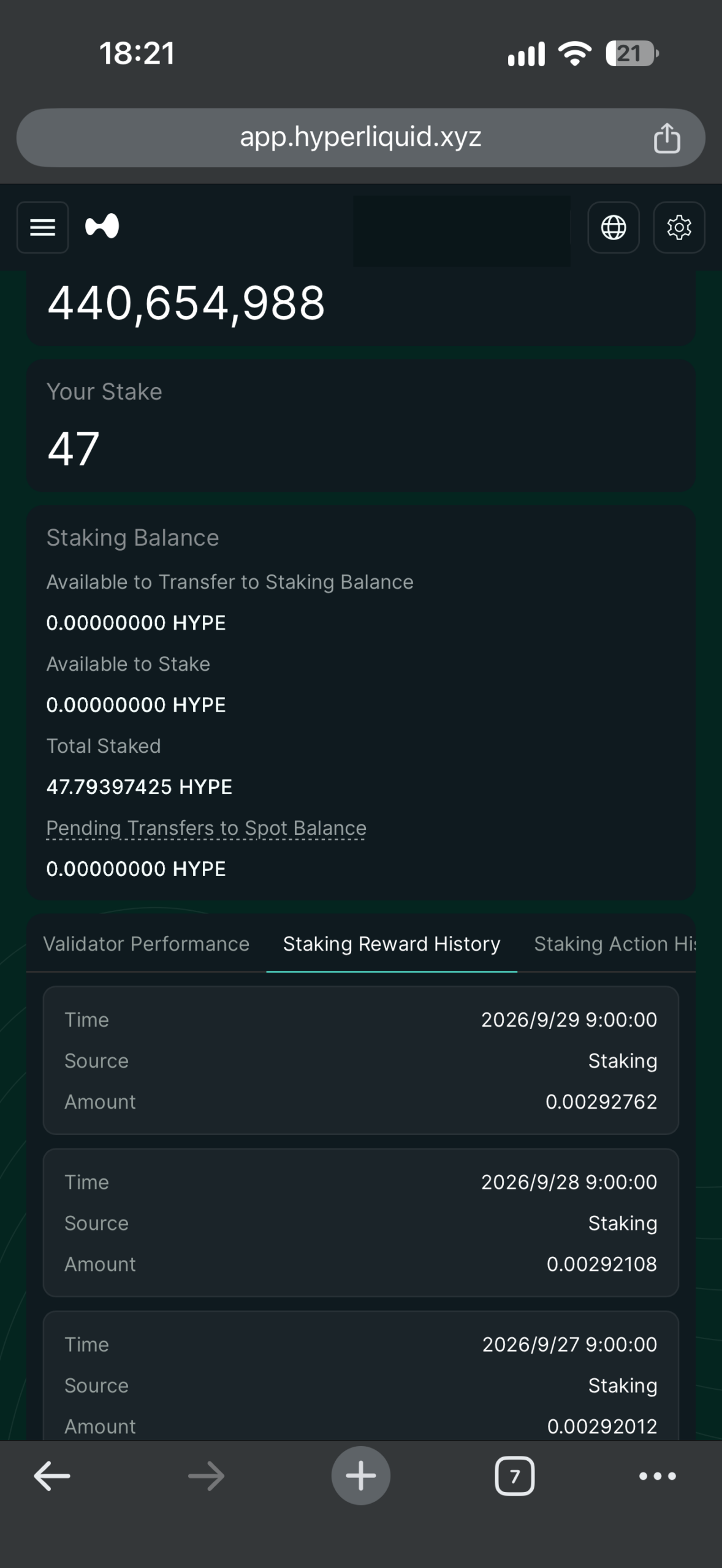 Day42 HL Staking